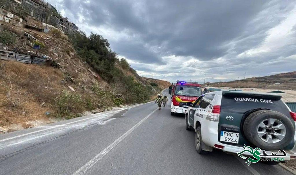 الحرس المدني بسبتة يسقط طائرة مسيّرة محمّلة بالمخدرات قادمة من المغرب